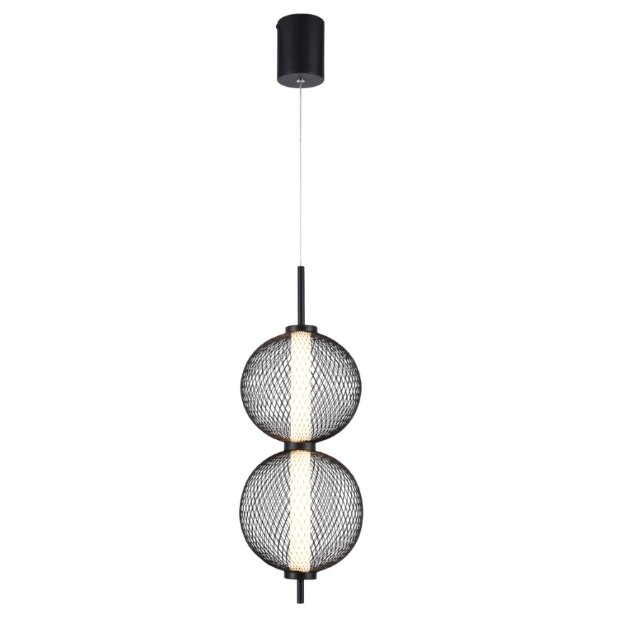 LED riippuvalaisin PUMA LED/10W/230V halkaisija 14 cm musta