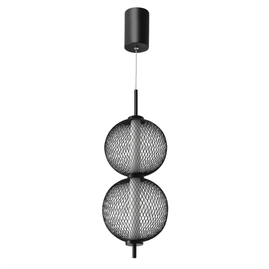 LED riippuvalaisin PUMA LED/10W/230V halkaisija 14 cm musta