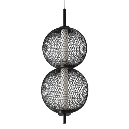 LED riippuvalaisin PUMA LED/10W/230V halkaisija 14 cm musta