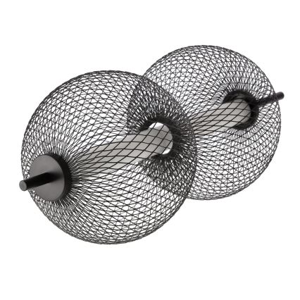 LED riippuvalaisin PUMA LED/10W/230V halkaisija 14 cm musta