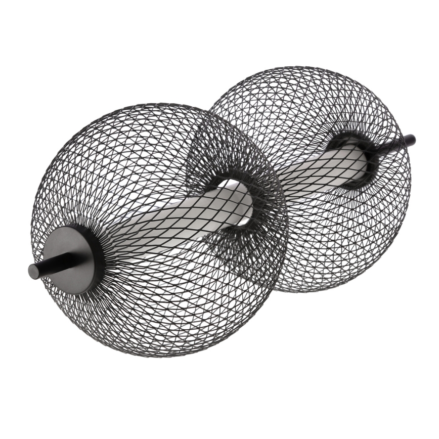 LED riippuvalaisin PUMA LED/10W/230V halkaisija 14 cm musta