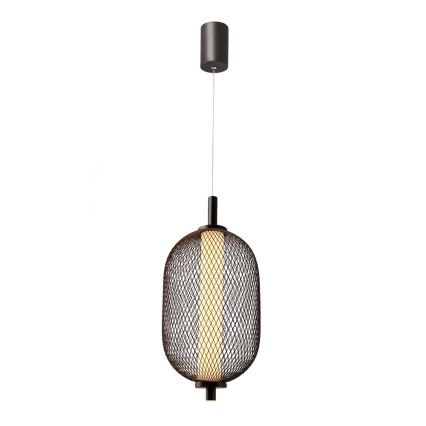 LED-riippuvalaisin PUMA LED/10W/230V pr. 15 cm musta