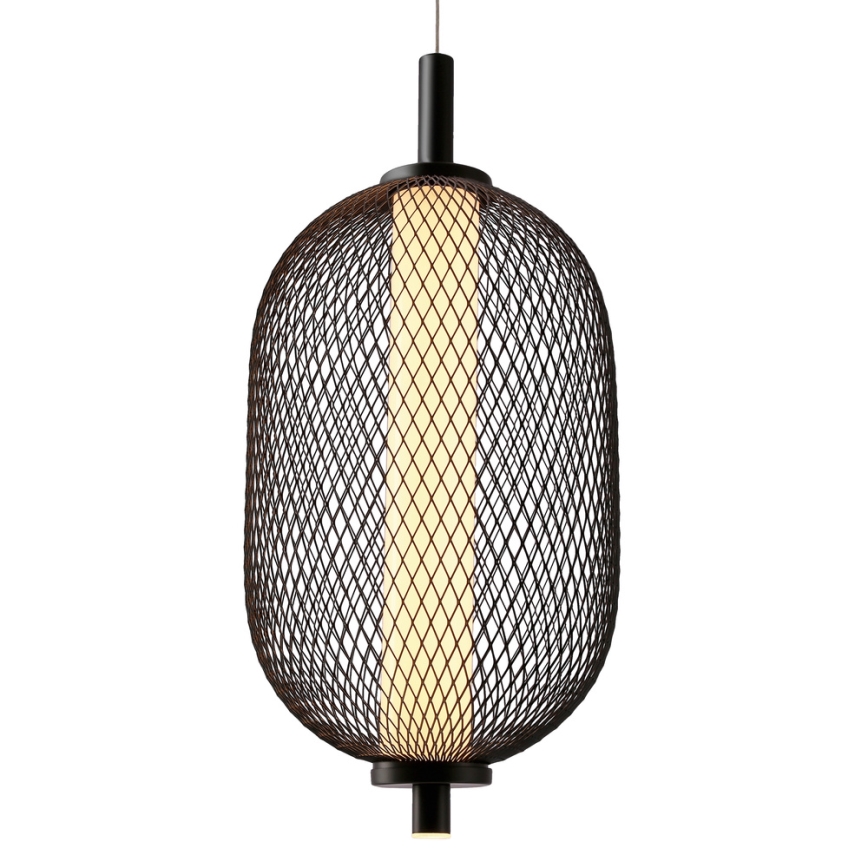 LED-riippuvalaisin PUMA LED/10W/230V pr. 15 cm musta