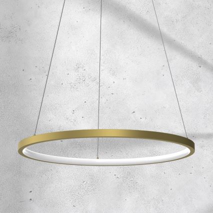 LED-riippuvalaisin ROTONDA LED/27W/230V kulta