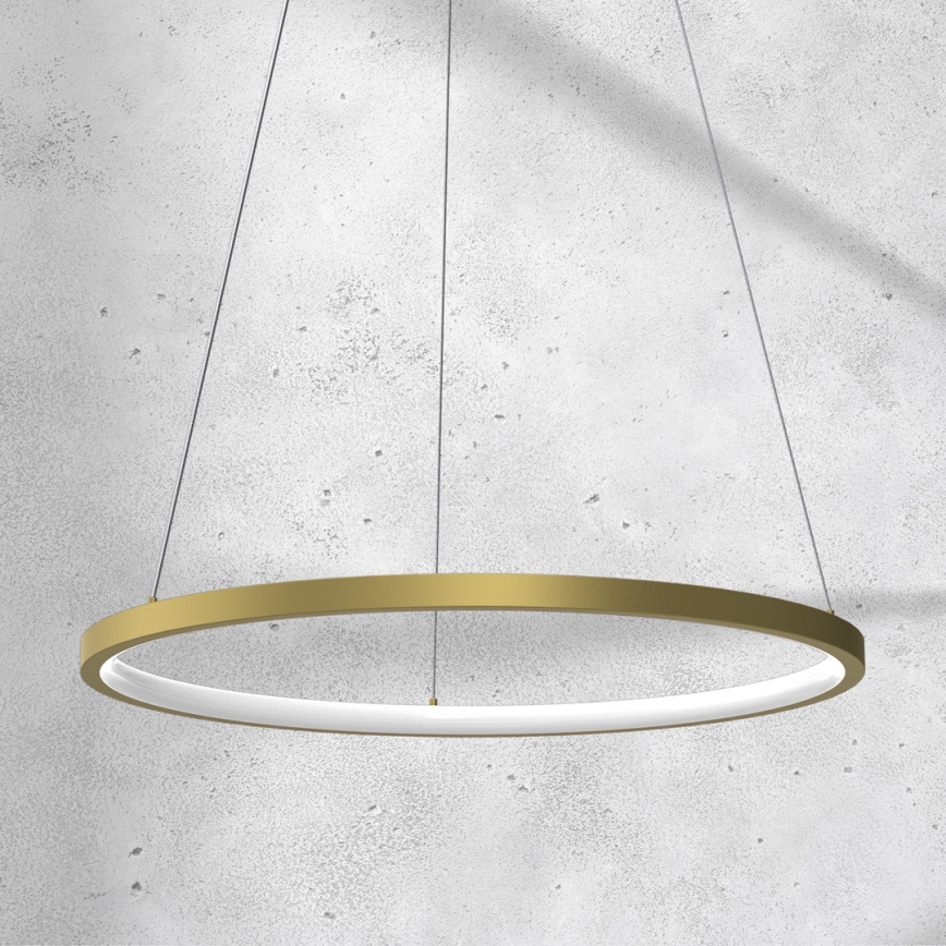 LED-riippuvalaisin ROTONDA LED/27W/230V kulta