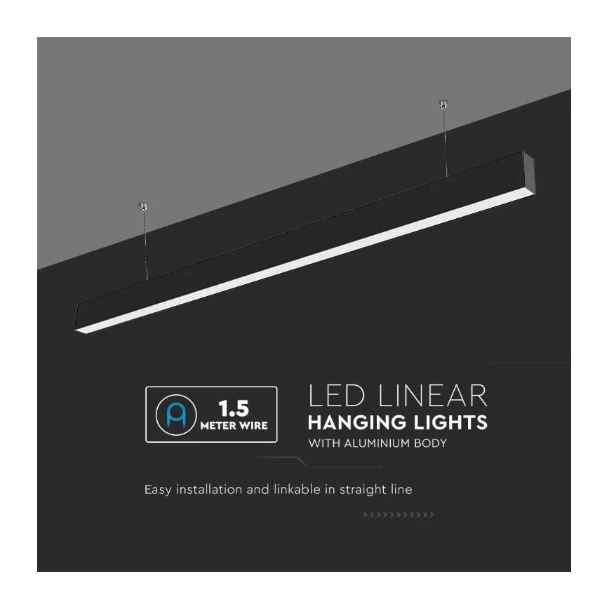 LED-riippuvalaisin SAMSUNG CHIP LED/40W/230V 3000K/4000K/6400K