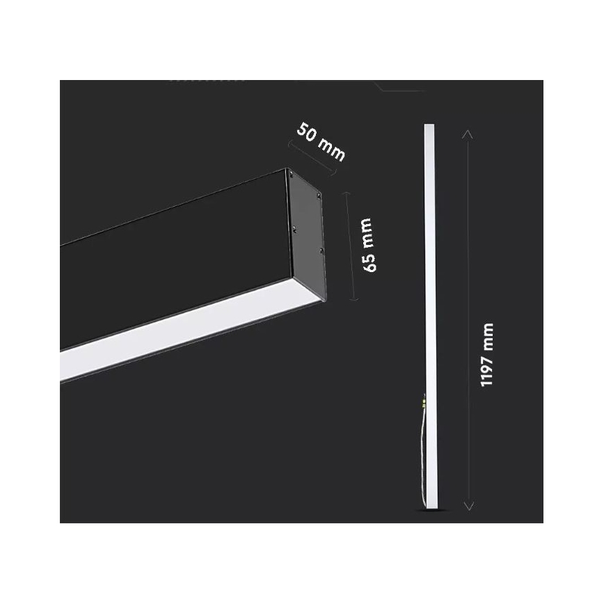 LED-riippuvalaisin SAMSUNG CHIP LED/40W/230V 3000K/4000K/6400K