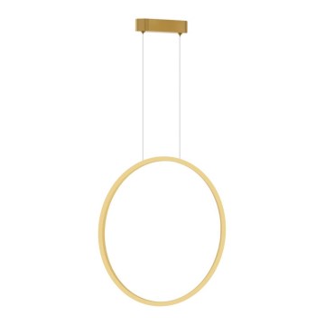 LED-riippuvalaisin SATURNO LED/28W/230V Ø 50 cm IP44 kulta