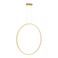LED-riippuvalaisin SATURNO LED/46W/230V Ø 80 cm IP44 kulta