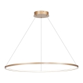 LED-riippuvalaisin SATURNO LED/57W/230V halkaisija 100 cm IP44 kulta