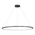 LED-riippuvalaisin SATURNO LED/65W/230V Ø 120 cm IP44 antrasiitti