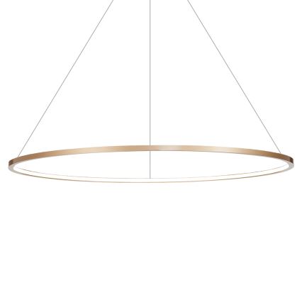 LED-riippuvalaisin SATURNO LED/65W/230V Ø 120 cm IP44 kulta