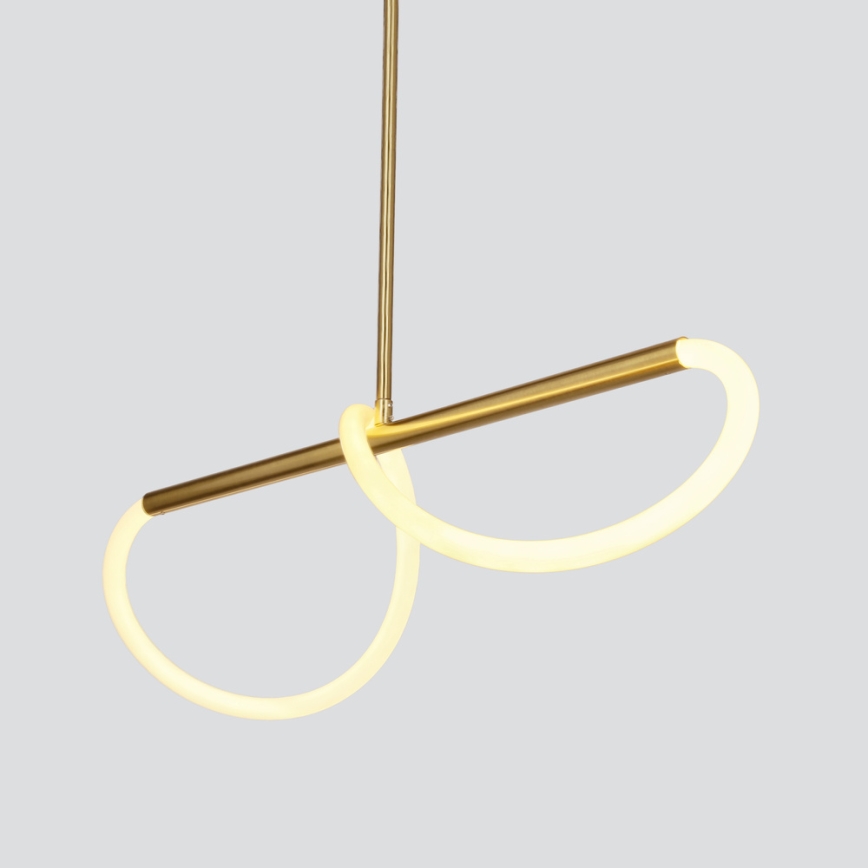 LED riippuvalaisin SUPREME LED/18W/230V, 80 cm, kulta