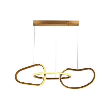 LED-riippuvalaisin vaijerilla ANNELI LED/30W/230V 80 cm kultainen