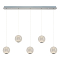 LED Riippuvalaistus CREMONA 5xLED/5W/230V 3000K mattakromi