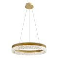 LED Riippuvalo FROZI LED/32W/230V, Ø 50 cm, kulta