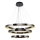 LED Riippuvalo JESI LED/99W/230V 3000K halkaisija 100 cm hopea