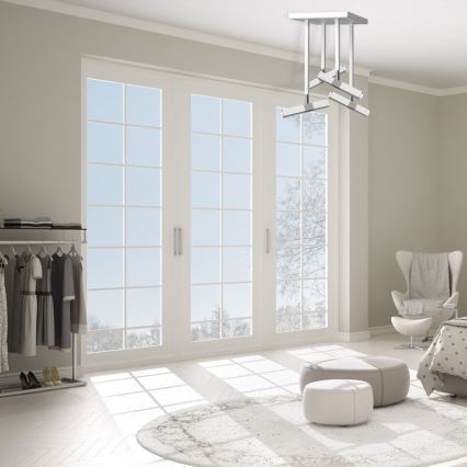 LED-riipuskattokruunu CASTRO 4xG9/7W/230V