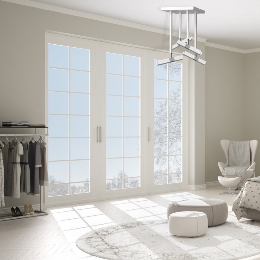 LED-riipuskattokruunu CASTRO 4xG9/7W/230V
