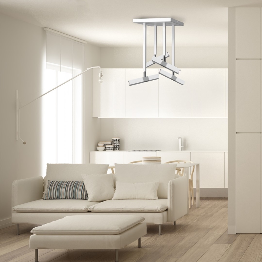 LED-riipuskattokruunu CASTRO 4xG9/7W/230V