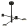 LED-riipuskattokruunu LED/24W/230V 3000K musta