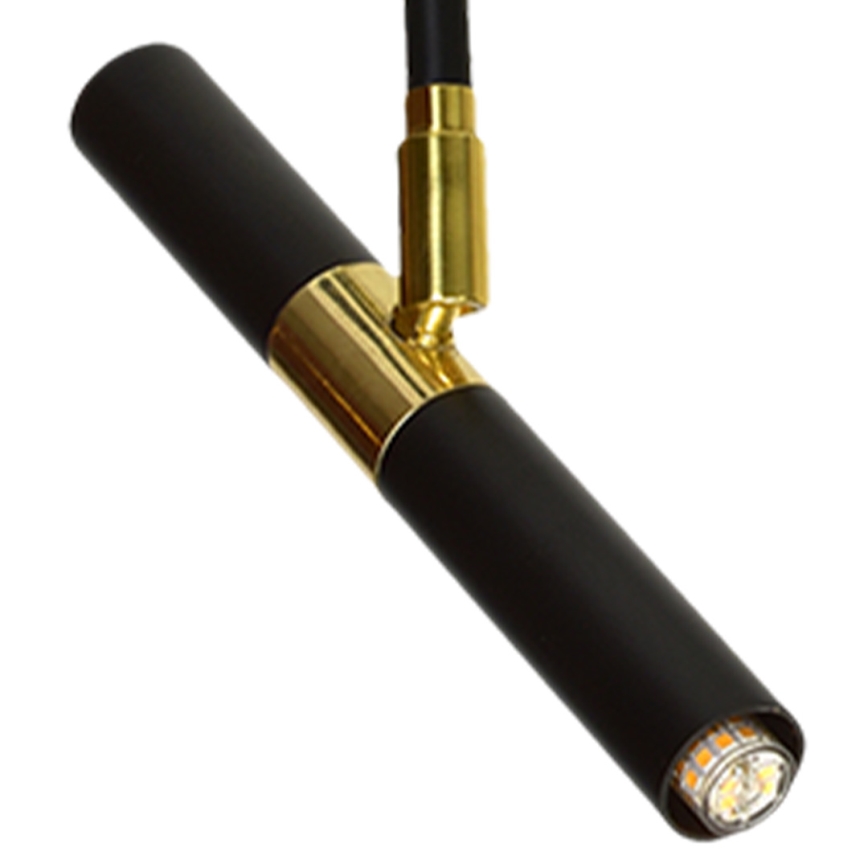 LED-riipuskattokruunu MONZA 5xG9/7W/230V