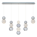 LED Ripustettava valaisin CREMONA LED/27W/230V 3000K mattakromi