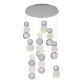 LED Ripustettava valaisin CREMONA LED/51W/230V 3000K mattapinta kromi