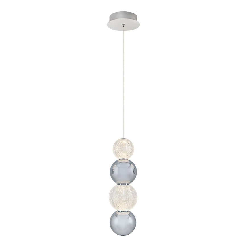 LED Ripustettava valaisin CREMONA LED/7W/230V 3000K matta kromi