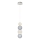 LED Ripustettava valaisin CREMONA LED/7W/230V 3000K matta kromi