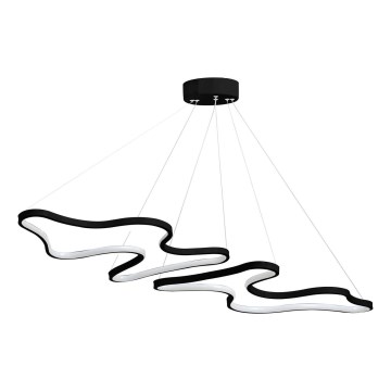 LED Ripustettava valaisin DUPLE ARTISAN LED/80W/230V 6500K musta