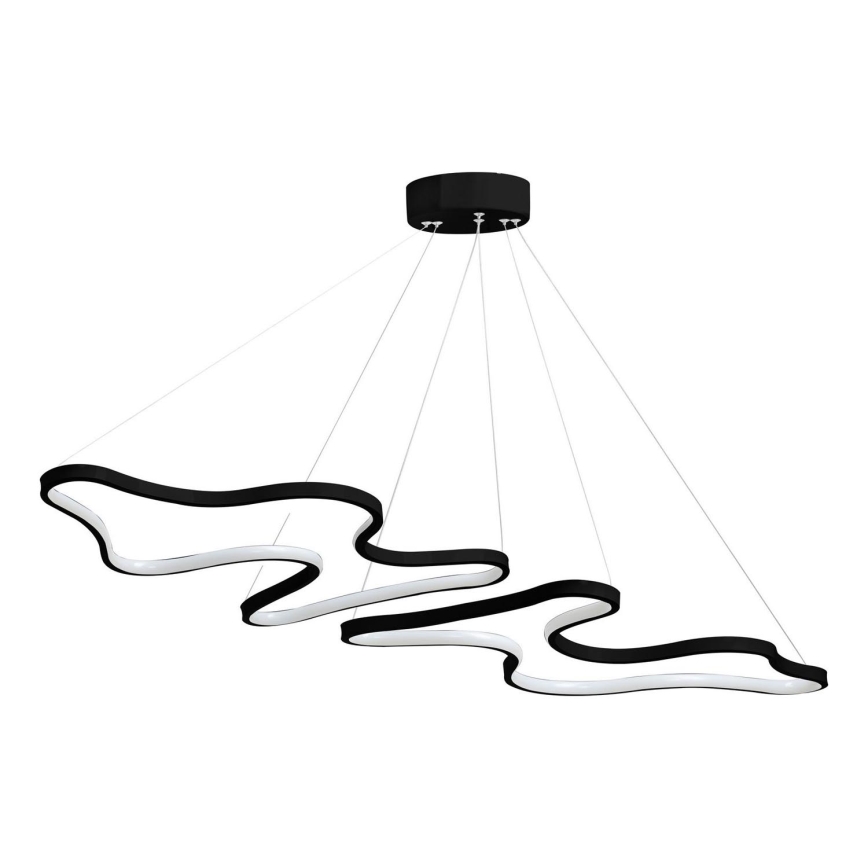 LED Ripustettava valaisin DUPLE ARTISAN LED/80W/230V 6500K musta