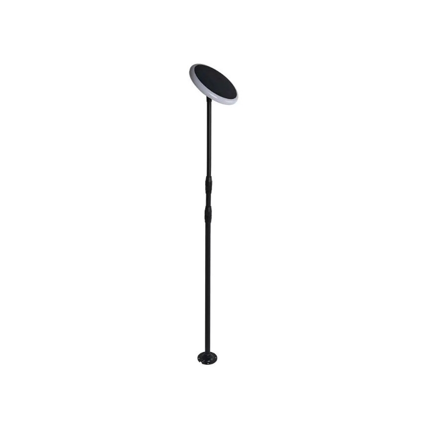 LED Säädettävä aurinkokenno lamppu GARDEN LED/8W/5V 60-129 cm 3000K IP65