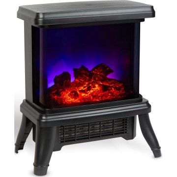 LED-sähköinen takka lämmitystoiminnolla LED/1500W/230V