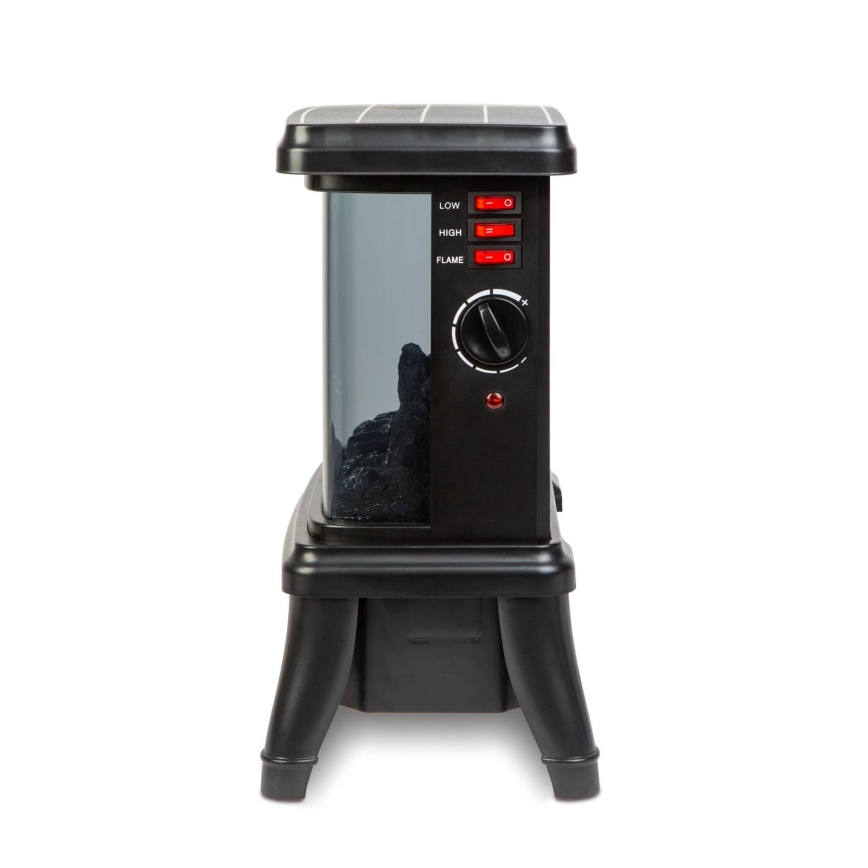 LED-sähköinen takka lämmitystoiminnolla LED/1500W/230V