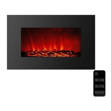 LED Seinä sähkötakka lämmityksellä LED/2000W/230V 56x88 cm