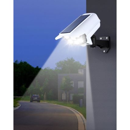LED Solar maketa bezpečnostní kamery anturilla KAMERA LED/1W/3,7V IP44 + kauko-ohjaus