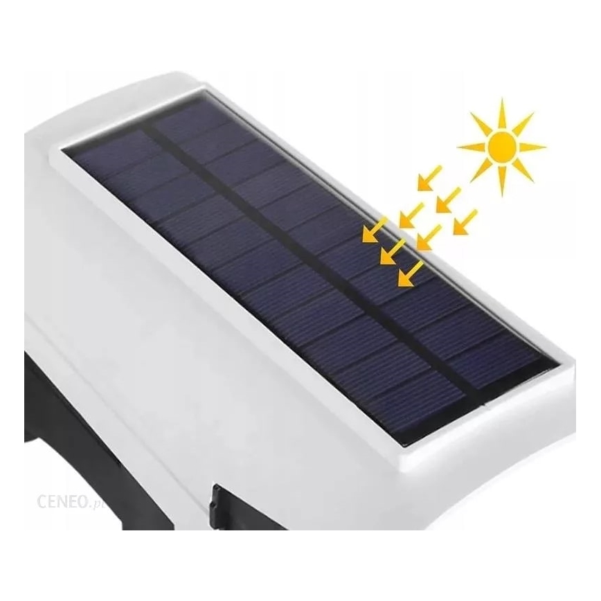 LED Solar maketa bezpečnostní kamery anturilla KAMERA LED/1W/3,7V IP44 + kauko-ohjaus
