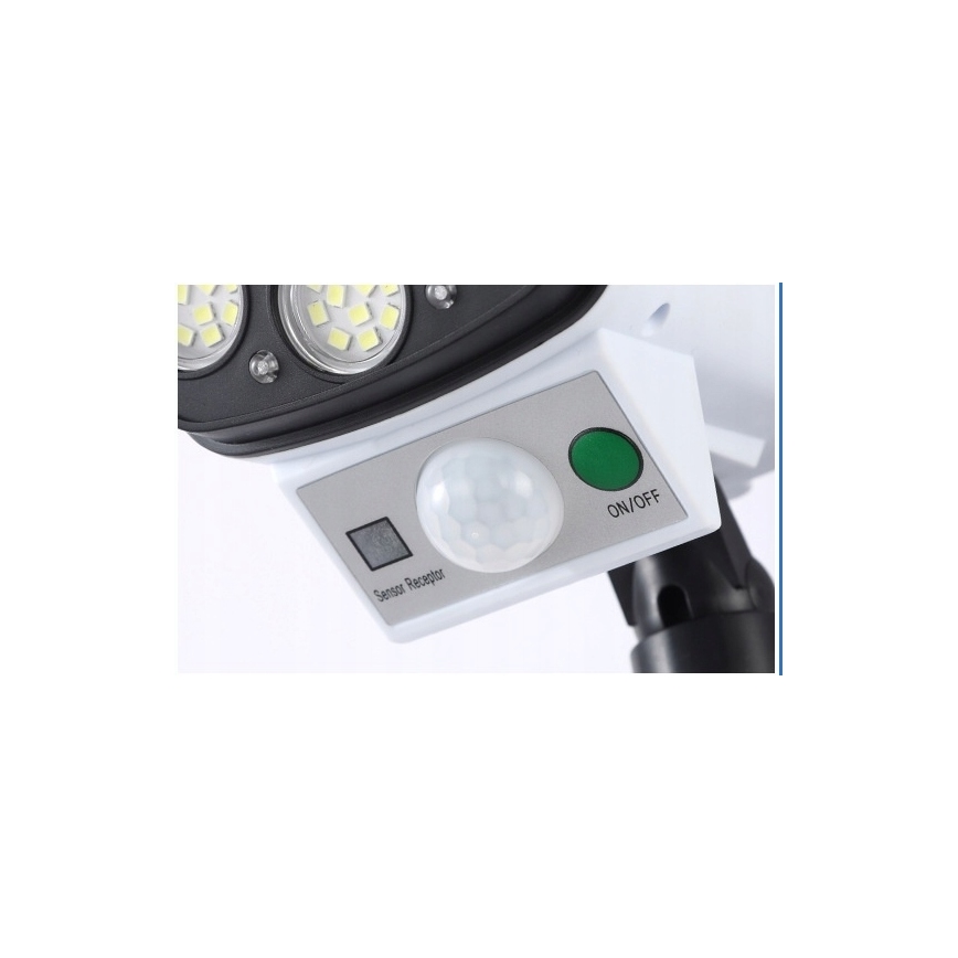 LED Solar maketa bezpečnostní kamery anturilla KAMERA LED/1W/3,7V IP44 + kauko-ohjaus