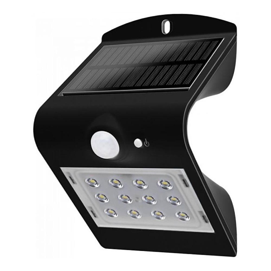 LED-seinäaurinkovalaisin anturilla LED/1.5W/3,7V IP65 1200 mAh
