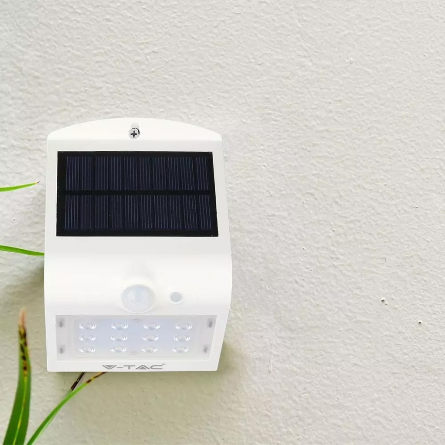 LED-seinäaurinkovalaisin anturilla LED/1.5W/3,7V IP65 1200 mAh