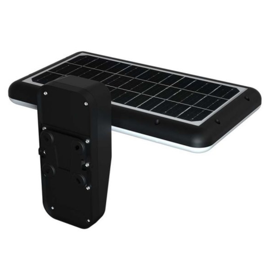 LED-seinäaurinkovalaisin anturilla LED/15W/3,2V 4000K/6000K IP65 musta