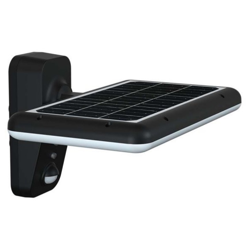 LED-seinäaurinkovalaisin anturilla LED/15W/3,2V 4000K/6000K IP65 musta