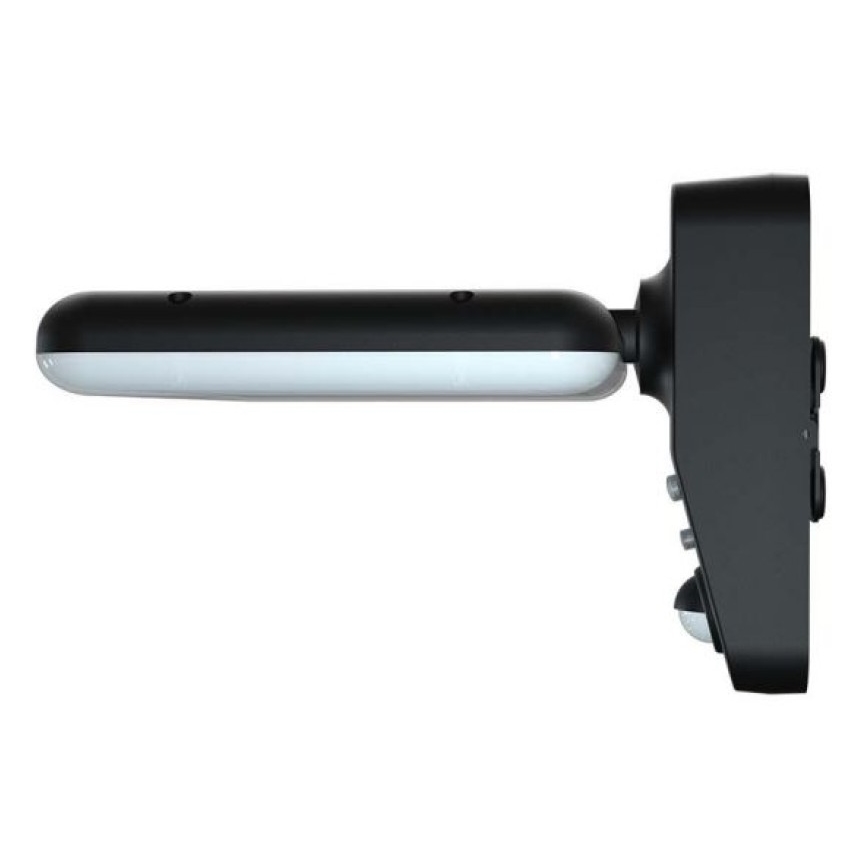 LED-seinäaurinkovalaisin anturilla LED/15W/3,2V 4000K/6000K IP65 musta