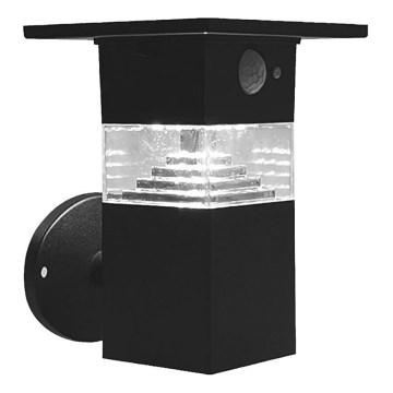 LED-seinäaurinkovalaisin anturilla LED/2,5W/3,7V IP54 3000K