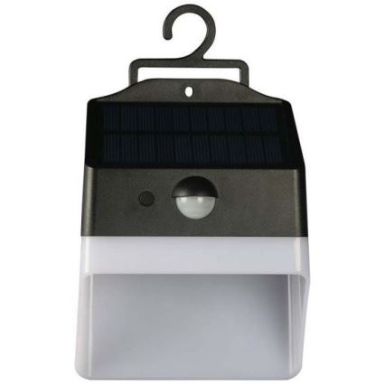LED-seinäaurinkovalaisin anturilla LED/2W/3,7V 4000K IP65