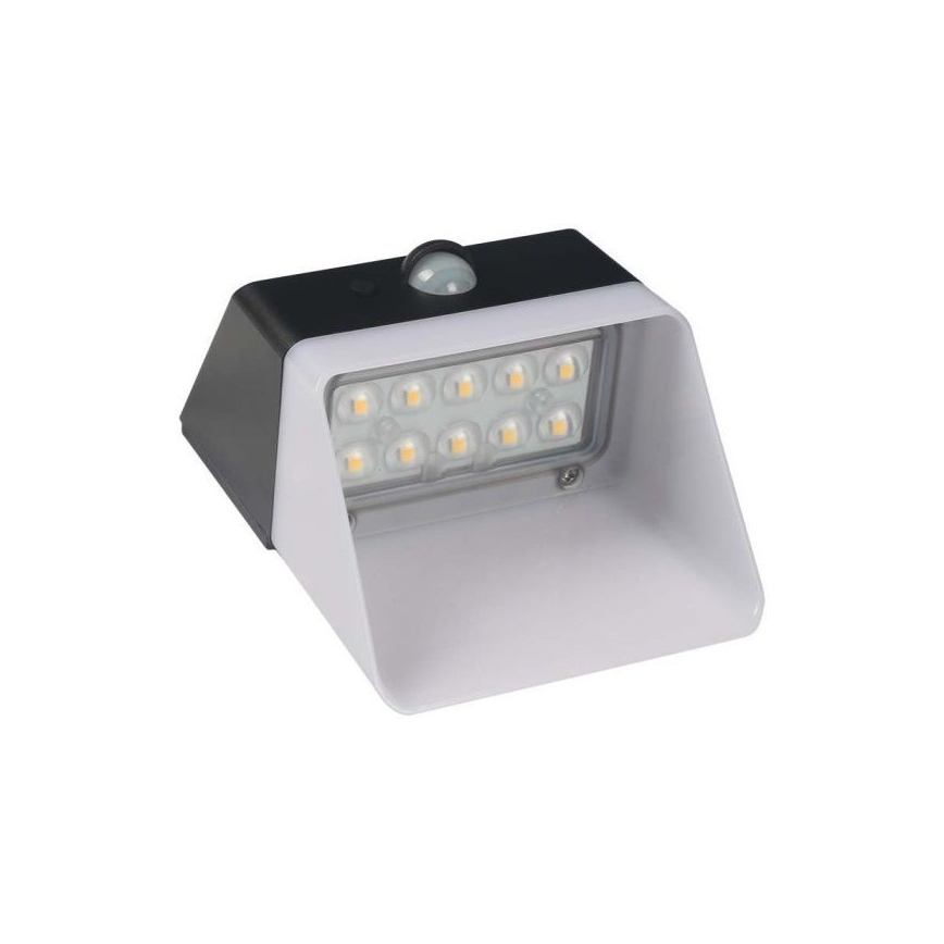 LED-seinäaurinkovalaisin anturilla LED/2W/3,7V 4000K IP65