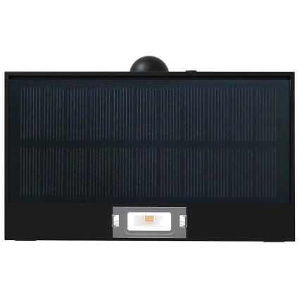 LED-seinäaurinkovalaisin anturilla LED/3W/3,7V 3000K/4000K IP65 musta