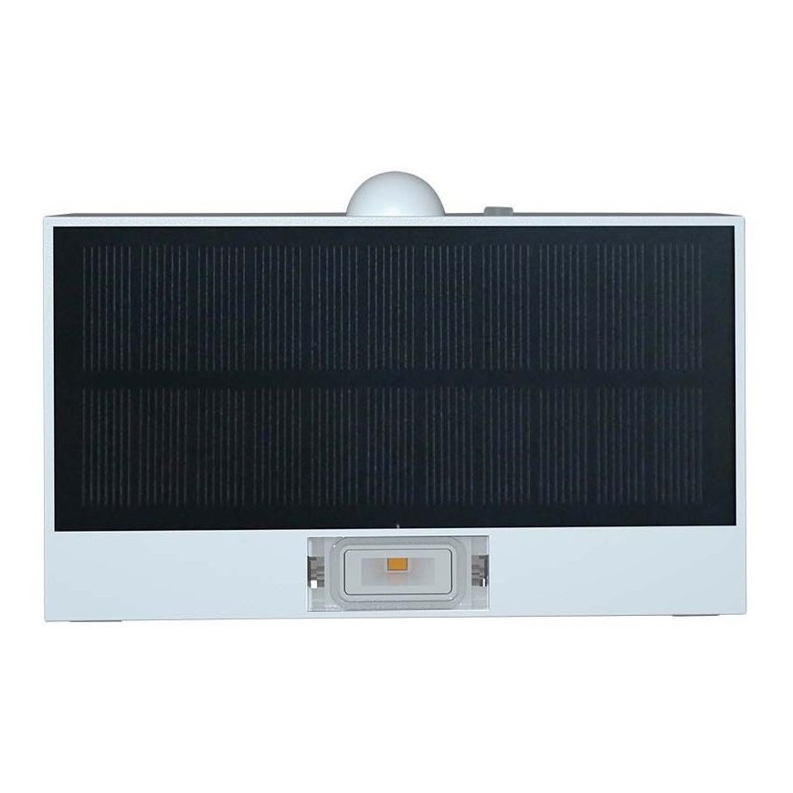 LED-seinäaurinkovalaisin anturilla LED/3W/3,7V 3000K/4000K IP65 valkoinen