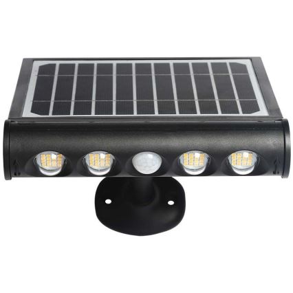 LED-seinäaurinkovalaisin anturilla LED/8W/3,7V IP65 6000K 4000 mAh
